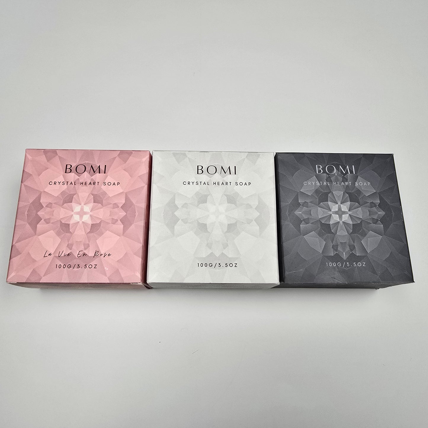 BOMI Crystal Heart Soaps