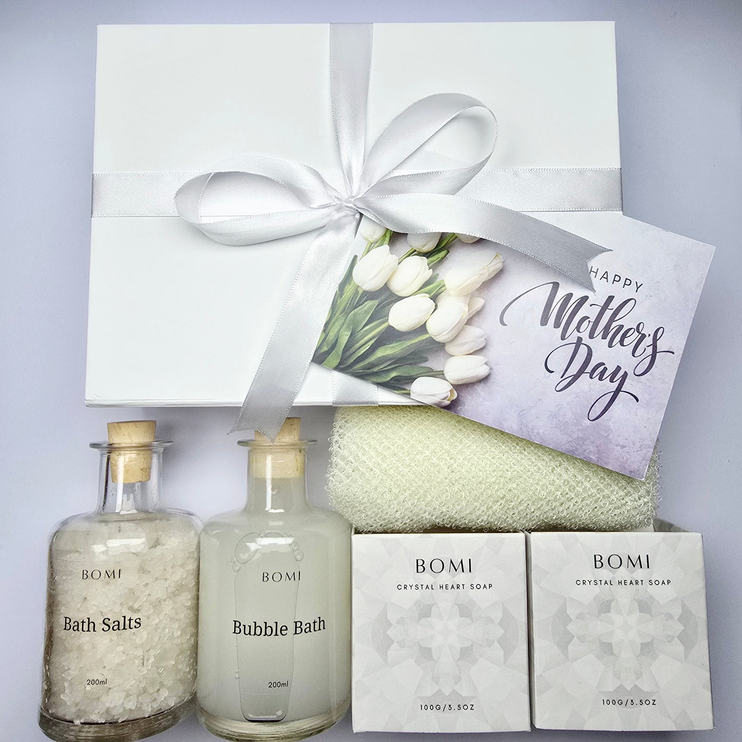 BOMI Self Care Gift Box (White)
