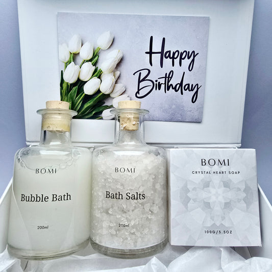 Elegant White Gift Set