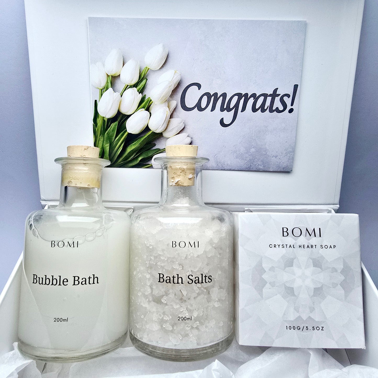 Elegant White Gift Set
