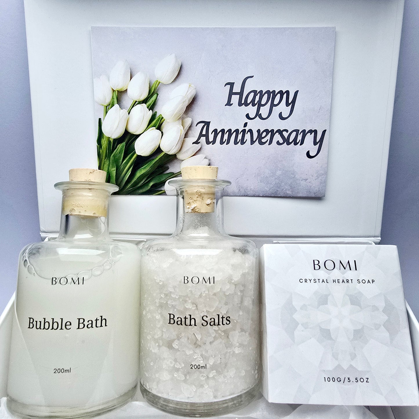 Elegant White Gift Set