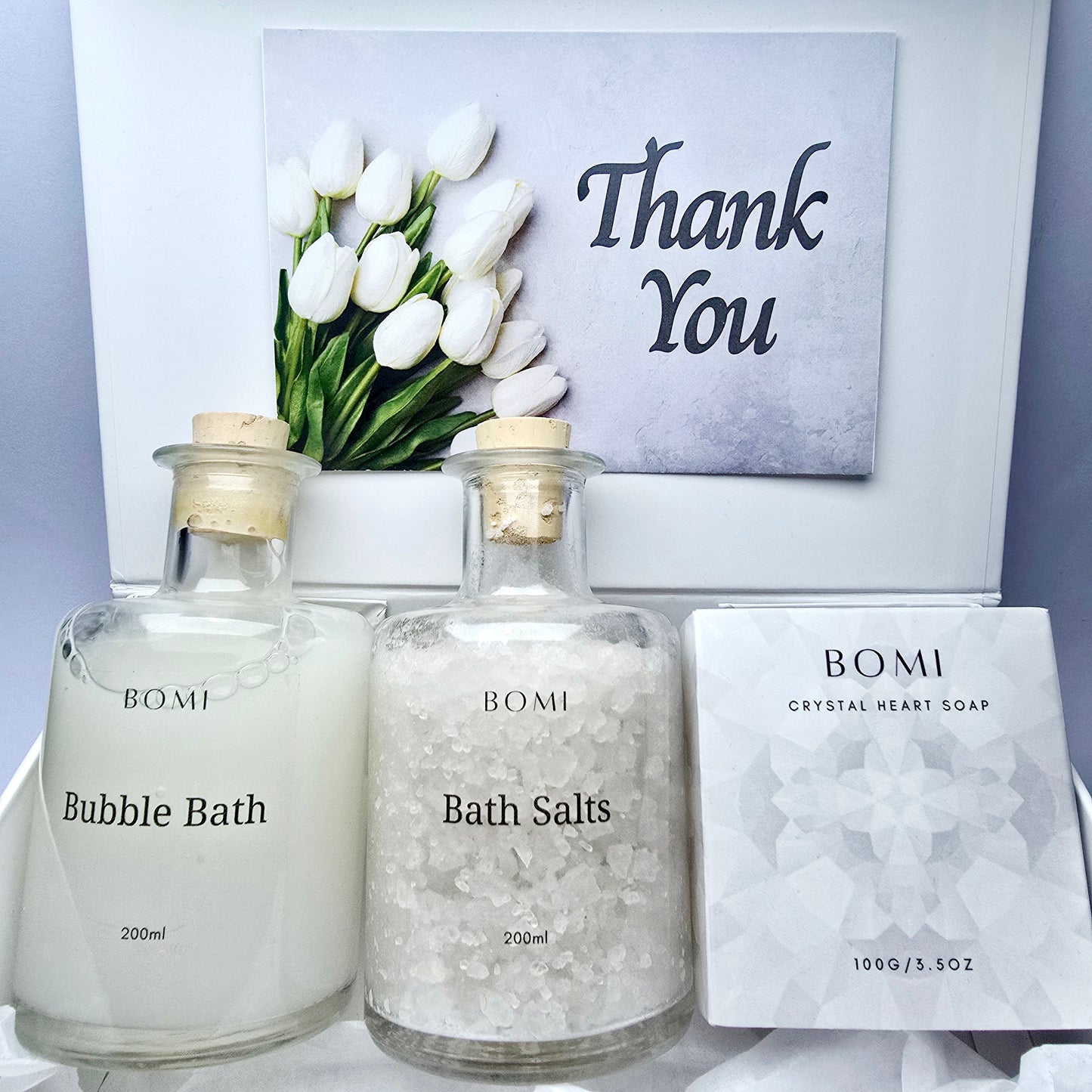 Elegant White Gift Set