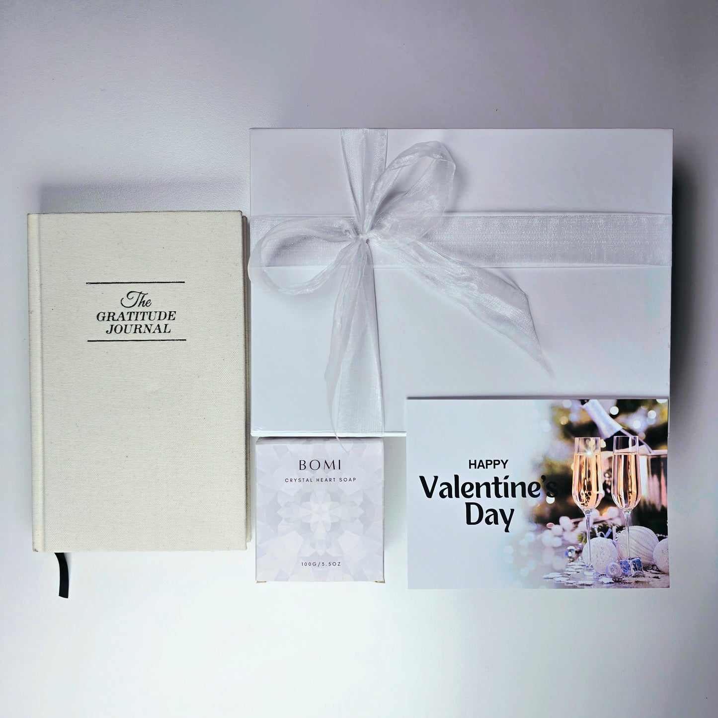 3. White Valentine's Day Gift Set
