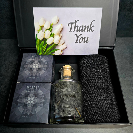 Sleek Black Gift Set