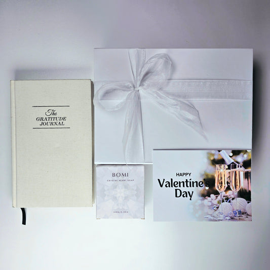 3. White Valentine's Day Gift Set
